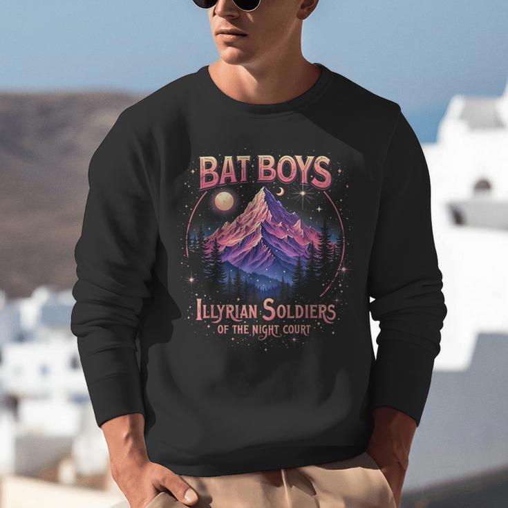 Bat Boys Night Court Mountain Nesta Bookworm ACOSF Bookish Unisex Sweatshirt