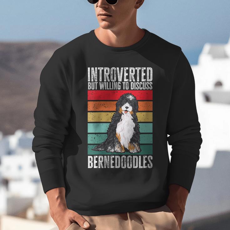 Bernedoodle Dog Introvert Bernedoodle Unisex Sweatshirt Bernedoodle Dog Introvert Bernedoodle Unisex Sweatshirt