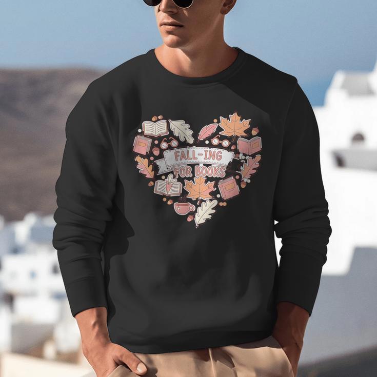 Big Book And Fall Heart Unisex Sweatshirt Big Book And Fall Heart Unisex Sweatshirt