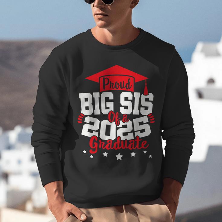 Big Sis Of a 2025 Graduate Class Senior Graduation Grad 25 Unisex Sweatshirt