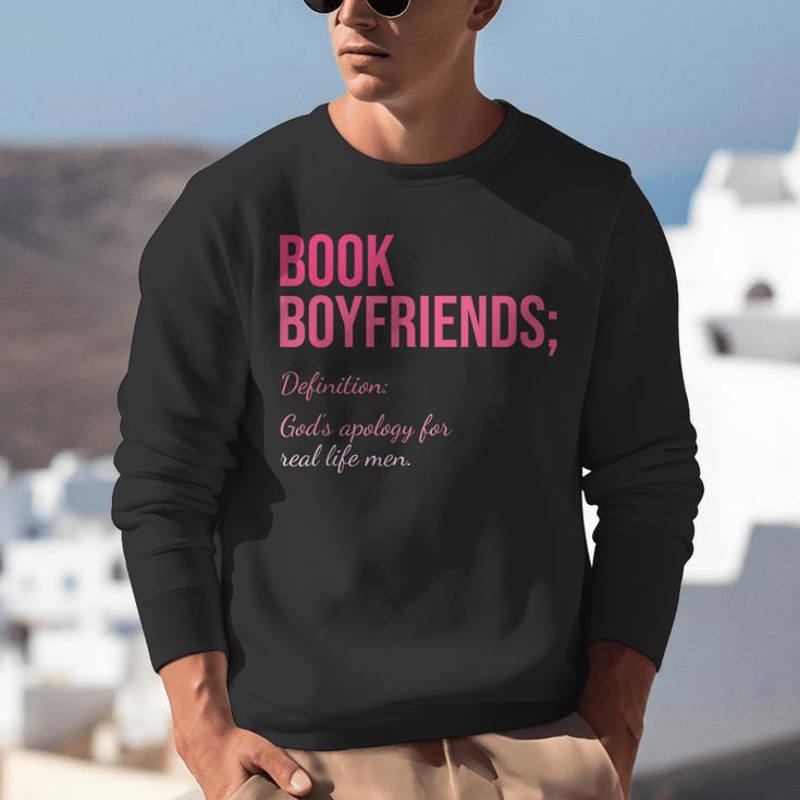 Book Boyfriends Definition Unisex Sweatshirt