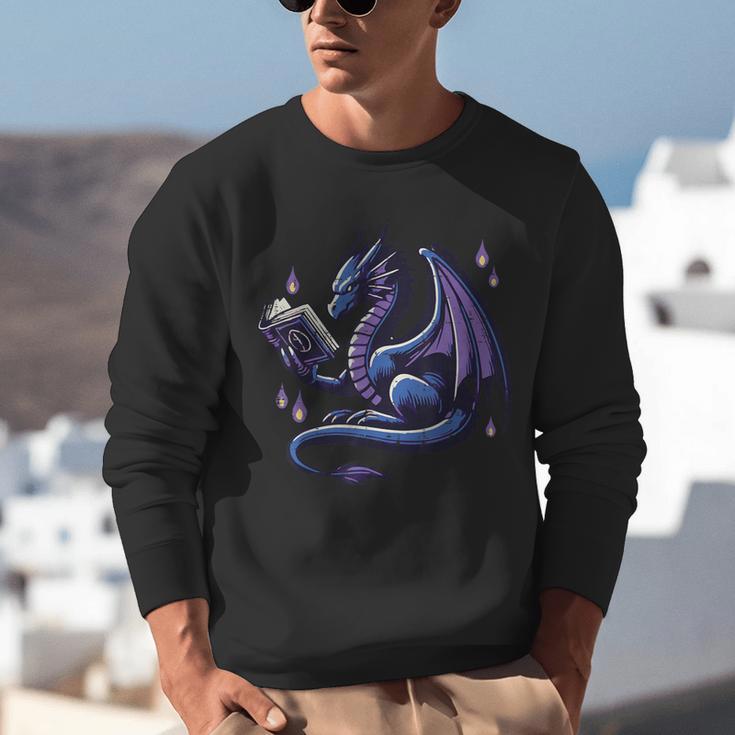 Book Lover Dragon Reading Cool Fantasy Women Girls Kids Men Unisex Sweatshirt Book Lover Dragon Reading Cool Fantasy Women Girls Kids Men Unisex Sweatshirt