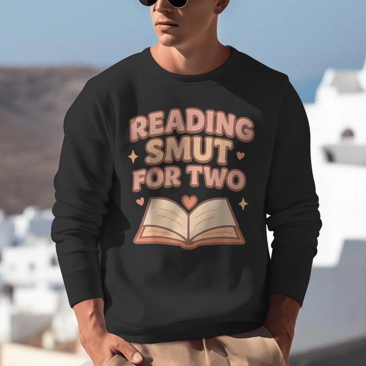 Book Lover Pregnancy Announcement Reveal Smut Unisex Sweatshirt