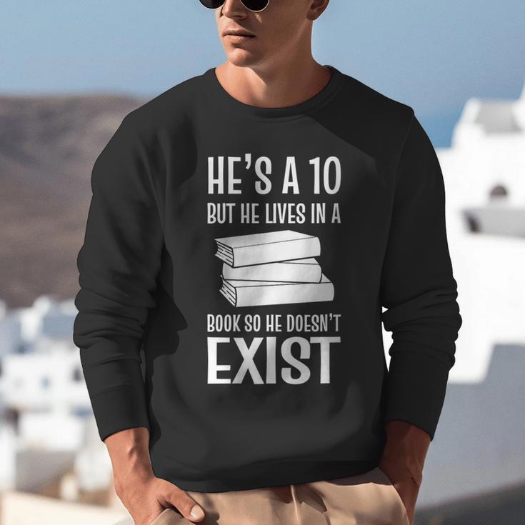 Book Lover Quotes Book Enthusiast Unisex Sweatshirt
