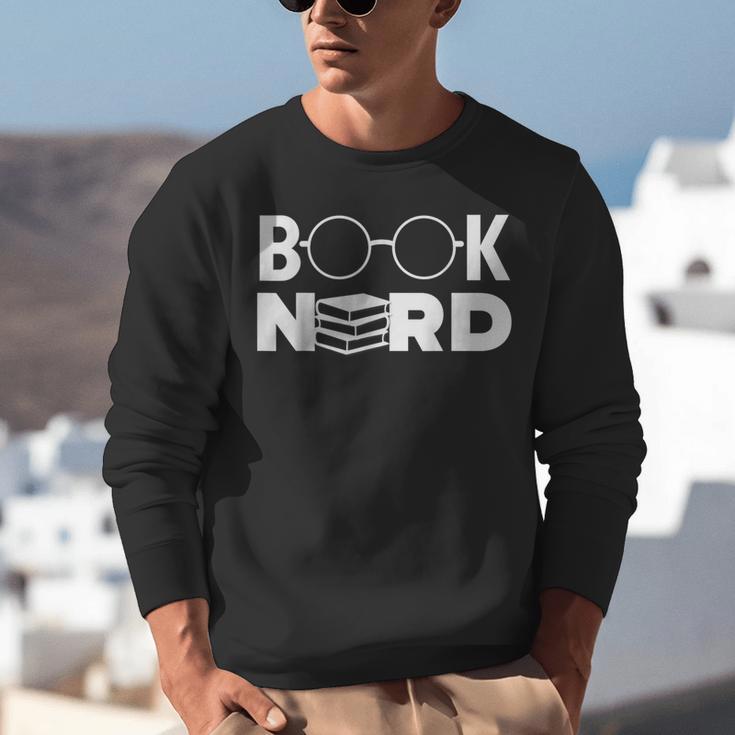 Book Nerd Book Club Bookworm Reading Lover Humor Unisex Sweatshirt