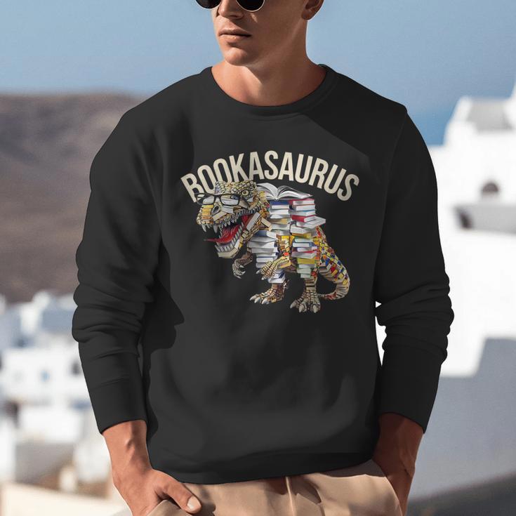 Book Reading Dinosaur T-Rex Dino Bookworm Unisex Sweatshirt Book Reading Dinosaur T-Rex Dino Bookworm Unisex Sweatshirt