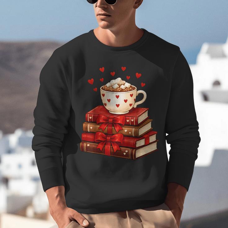 All Booked For Valentine’s Day Reading Teacher Unisex Sweatshirt