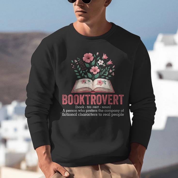 Booktrovert Book Lover Bookworm Reading Books Librarian Unisex Sweatshirt Booktrovert Book Lover Bookworm Reading Books Librarian Unisex Sweatshirt