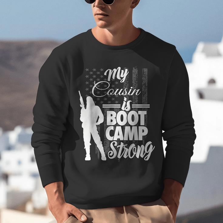 Boot Camp Graduation Military Cousin Support Tee Unisex Sweatshirt