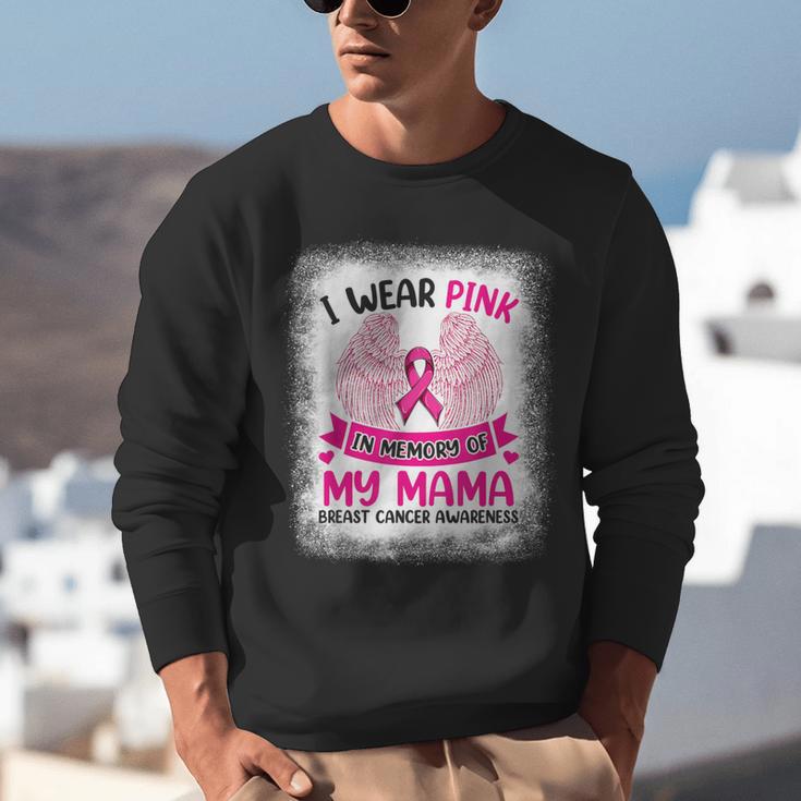 Breast Cancer Wings Shirt I Wear Pink In Memory Of My Mama Unisex Sweatshirt Breast Cancer Wings Shirt I Wear Pink In Memory Of My Mama Unisex Sweatshirt