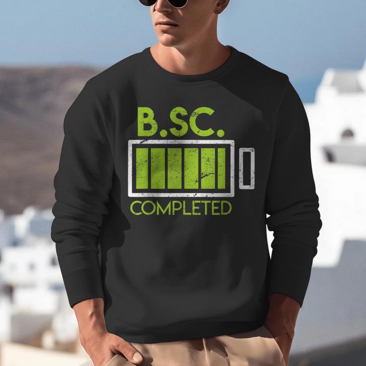 Bsc Completed Bachelor Of Science Graduation 2025 Unisex Sweatshirt
