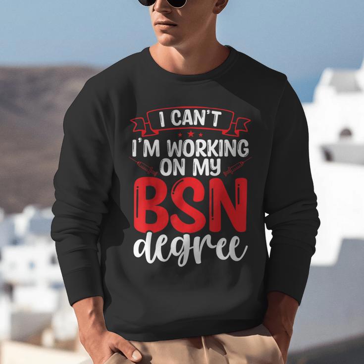 BSN Nurse Graduation Essentials BSN Nursing School Student Unisex Sweatshirt