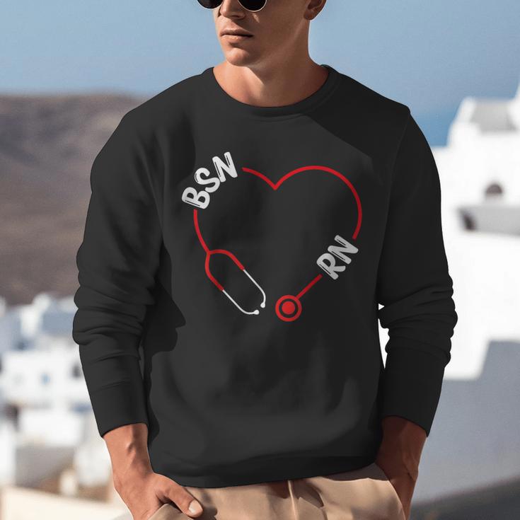 BSN RN Nurse Graduation Nursing Essentials BSN Nurses Unisex Sweatshirt