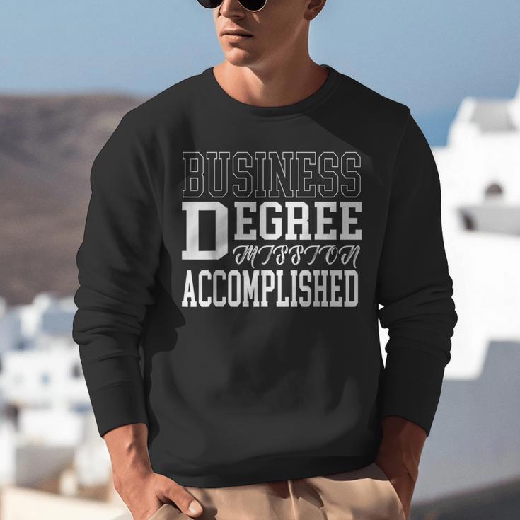 Business Degree For College Graduation Tee T-Shirt Unisex Sweatshirt