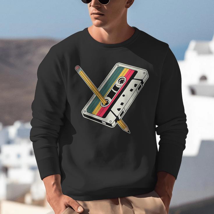 Cassette 90s Costume Party Nostalgia Unisex Sweatshirt
