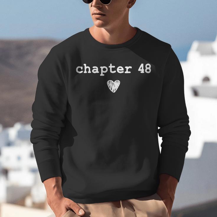 Chapter 48 Book Lovers Readers & Authors 48th Birthday Unisex Sweatshirt Chapter 48 Book Lovers Readers & Authors 48th Birthday Unisex Sweatshirt