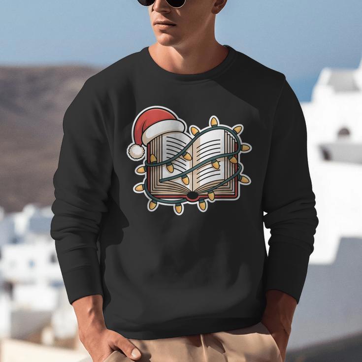 Christmas Book Festive Holiday Xmas Unisex Sweatshirt