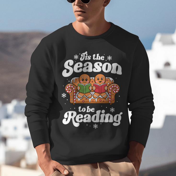 Christmas Book Lover Gingerbread Library Reading Bookaholic Unisex Sweatshirt Christmas Book Lover Gingerbread Library Reading Bookaholic Unisex Sweatshirt