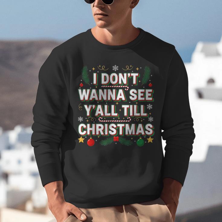 Christmas Sarcastic Introvert Holiday Shirt Unisex Sweatshirt Christmas Sarcastic Introvert Holiday Shirt Unisex Sweatshirt