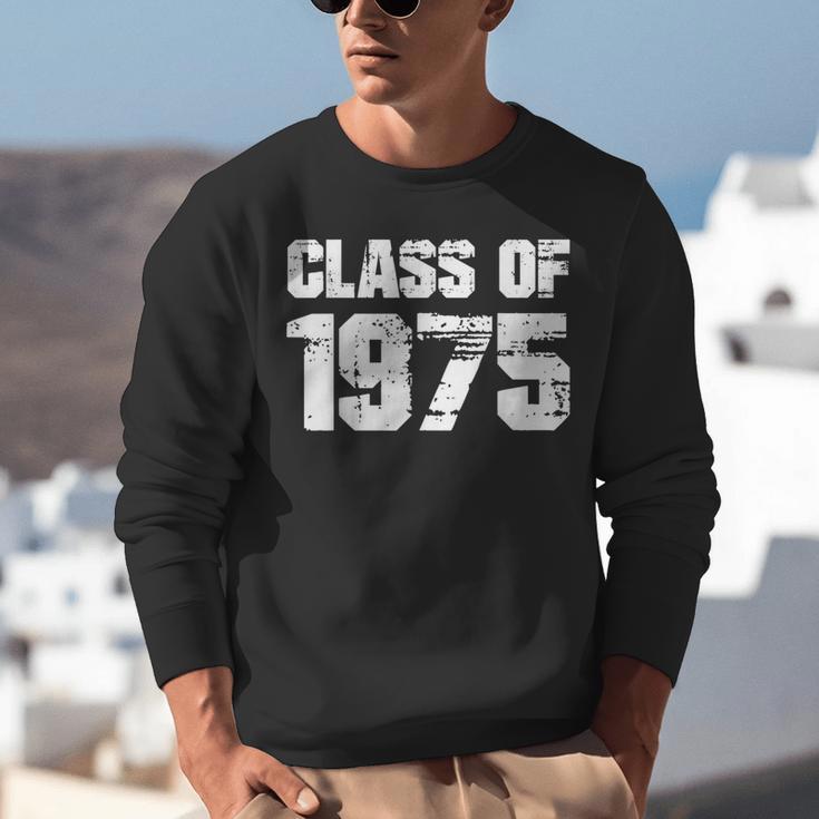 Class Of 1975 Highschool College Graduation Reunion T- Unisex Sweatshirt