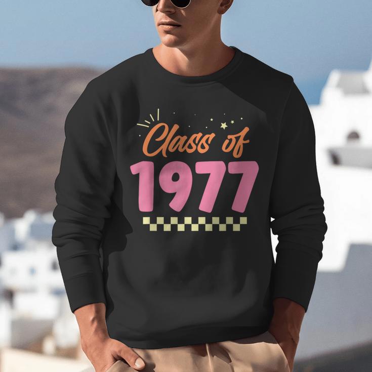 Class Of 1977 School Graduation Meetup Reunion Unisex Sweatshirt