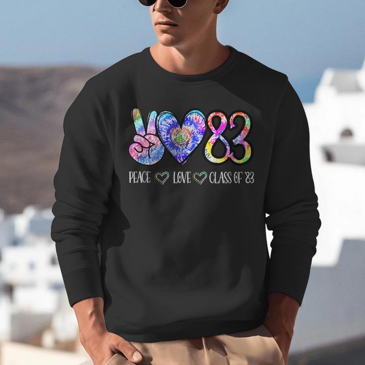 Class Of 1983 Shirt Graduation Tie Dye Senior '83 Reunion Unisex Sweatshirt