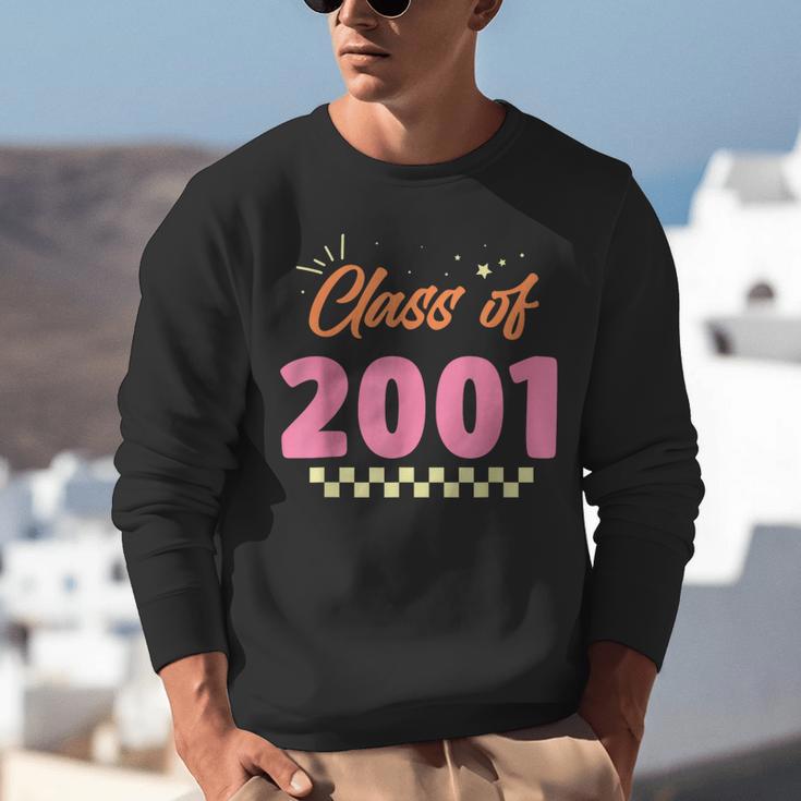 Class Of 2001 Meetup School Graduation Reunion Unisex Sweatshirt
