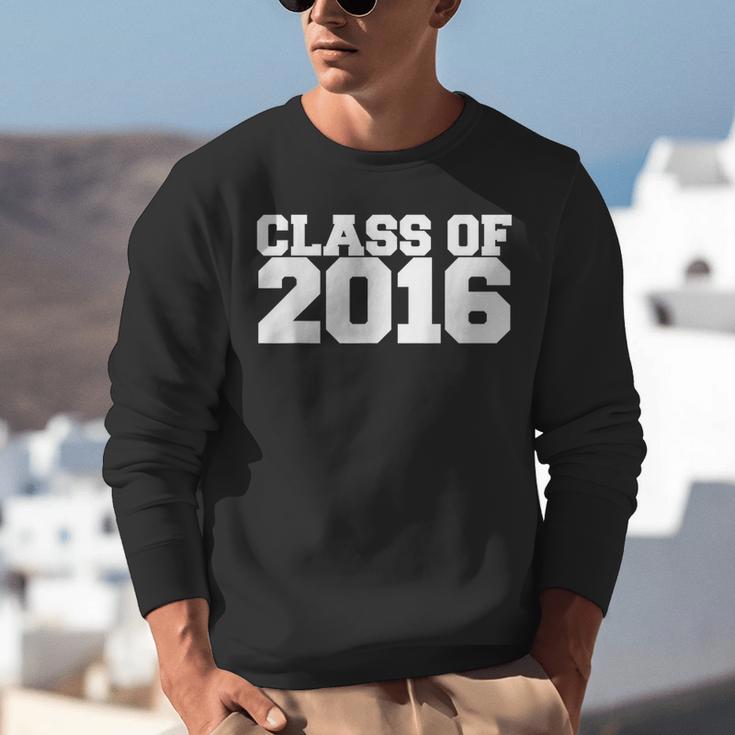 Class Of 2016 Senior Graduation Novelty FashionShirt Top Unisex Sweatshirt