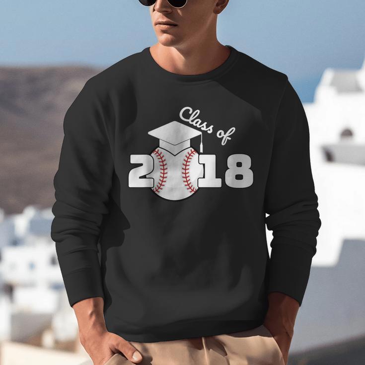 Class Of 2018 Baseball Senior Graduation Shirt Grad Unisex Sweatshirt