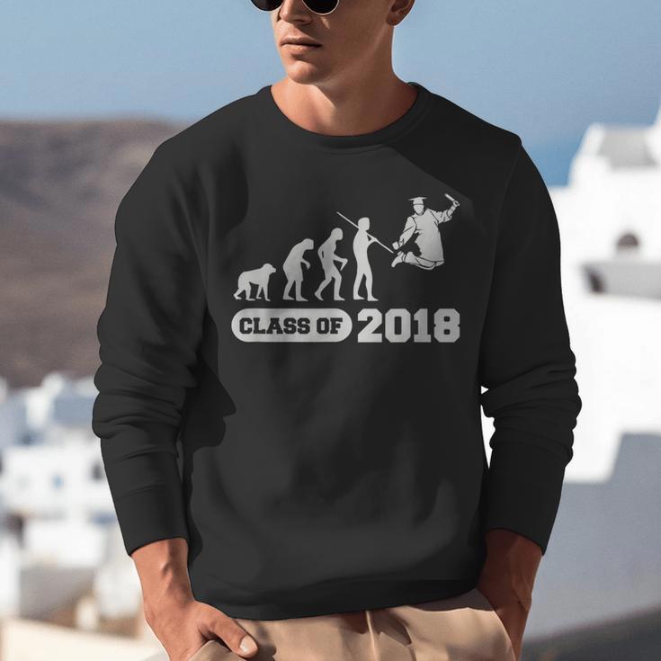 Class Of 2018 Graduation Evolution Unisex Sweatshirt