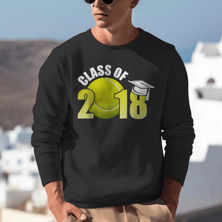 Class Of 2018 Shirts Graduation Senior Tennis Shirt Unisex Sweatshirt
