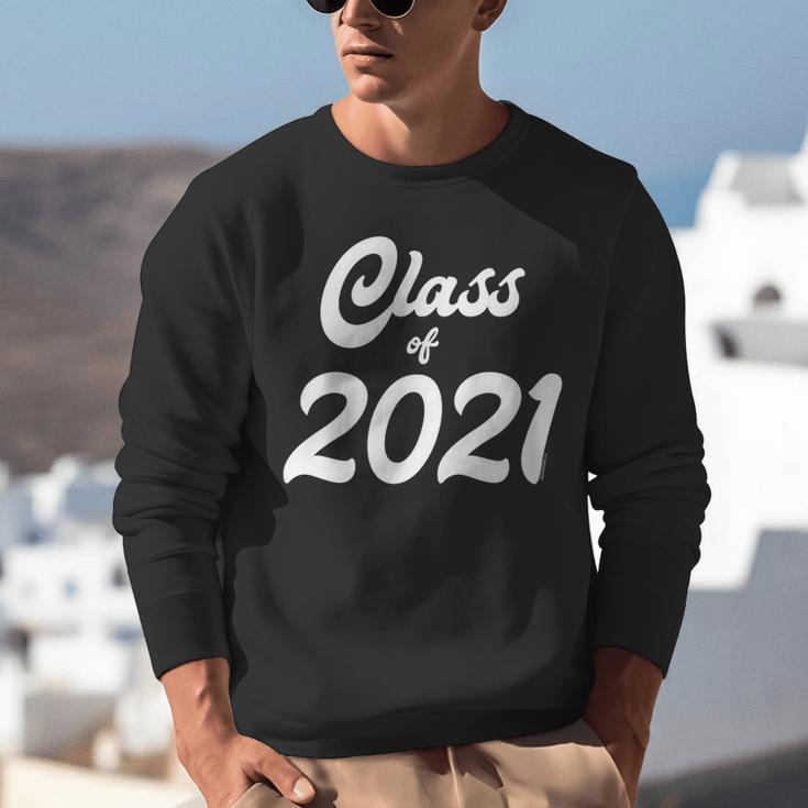 Class Of 2021 Graduation School Spirit Her Senior Class Unisex Sweatshirt