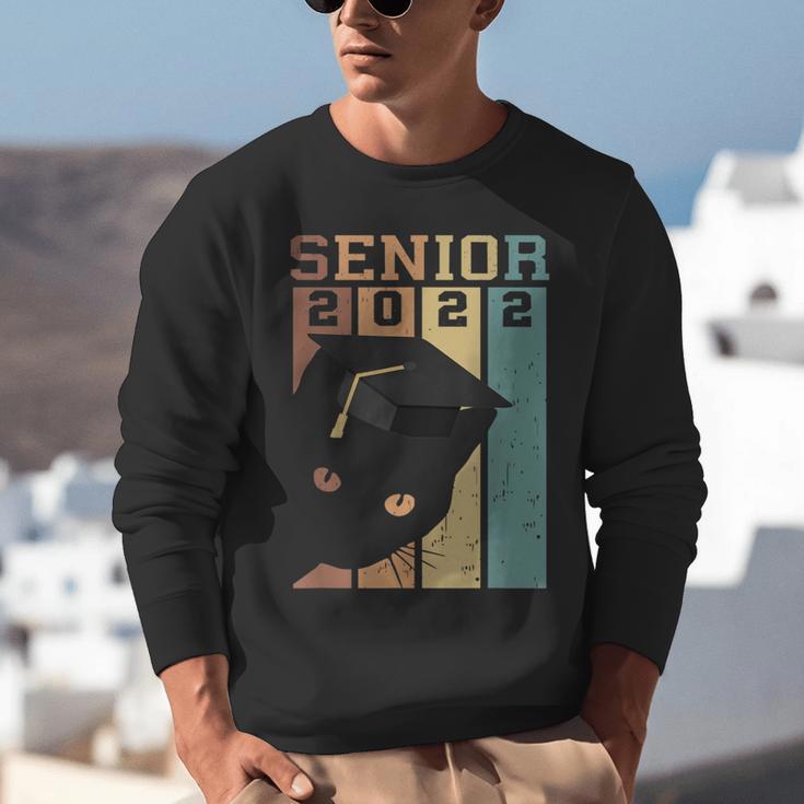 Class Of 2022 Graduation Cat Seniors Grad Unisex Sweatshirt