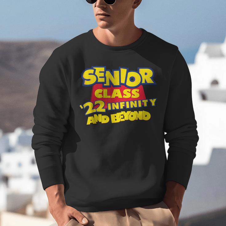 Class Of 2022 Senior 2000s Animated Movie Style Graduation Unisex Sweatshirt
