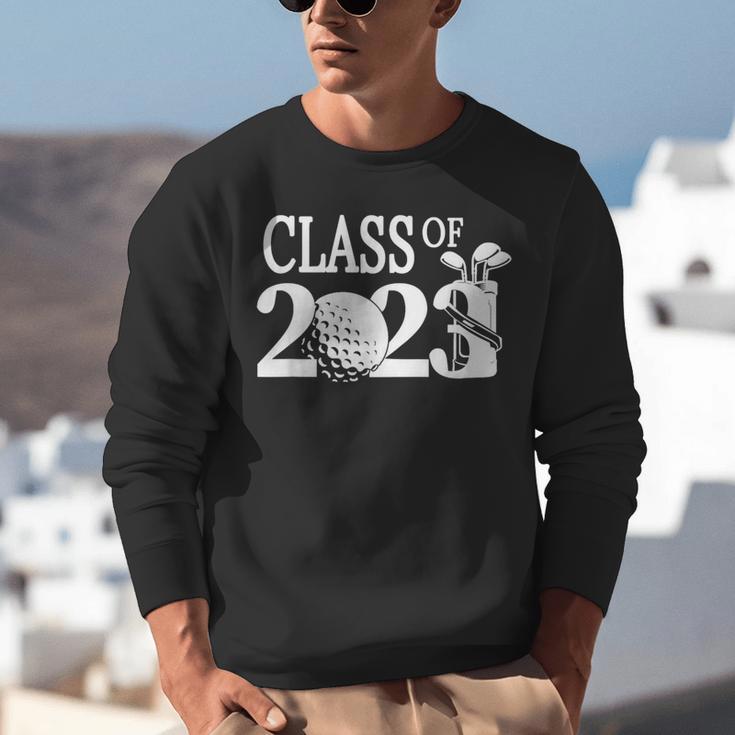 Class Of 2023 Graduation Senior Golfer Golf Player Unisex Sweatshirt