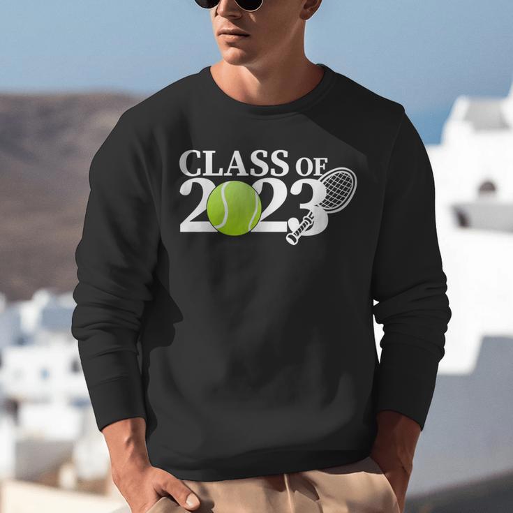 Class Of 2023 Graduation Senior Tennis Player Unisex Sweatshirt