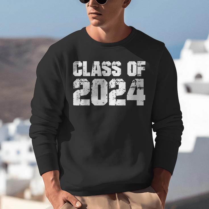 Class Of 2024 High School College Graduation Reunion T-Shirt Unisex Sweatshirt