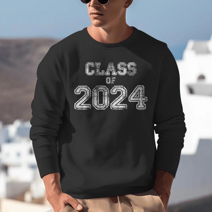 Class Of 2024 Shirt Senior 2024 Graduation Her Women Unisex Sweatshirt