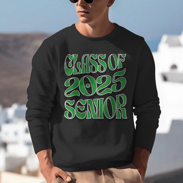 Class Of 2025 Senior Green Student Graduation Unisex Sweatshirt