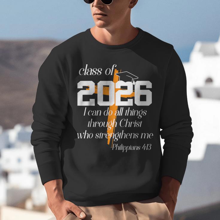 Class Of 2026 Christian Graduation Senior Graduate Unisex Sweatshirt
