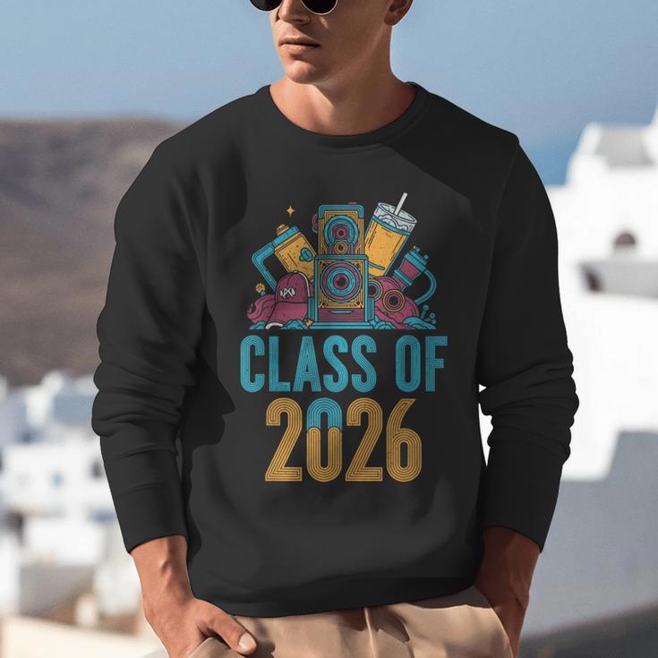 Class Of 2026 Retro Graduation Memory Nostalgia For Seniors Unisex Sweatshirt