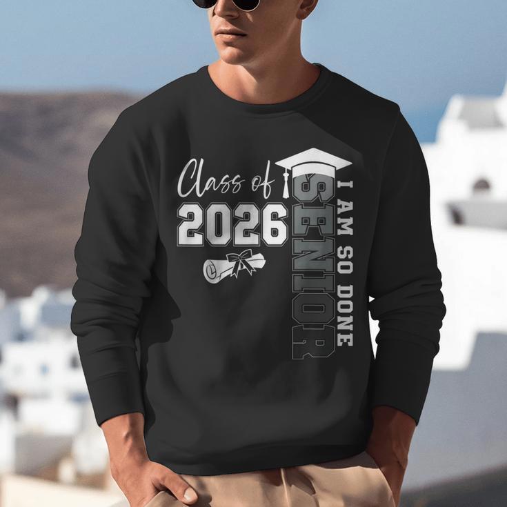 Class Of 2026 Senior 2026 Graduation Decoration Men Senior Unisex Sweatshirt