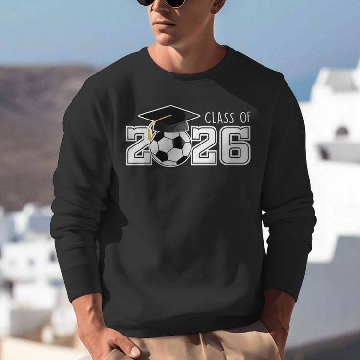 Class Of 2026 Senior 2026 Soccer High School Graduation Unisex Sweatshirt
