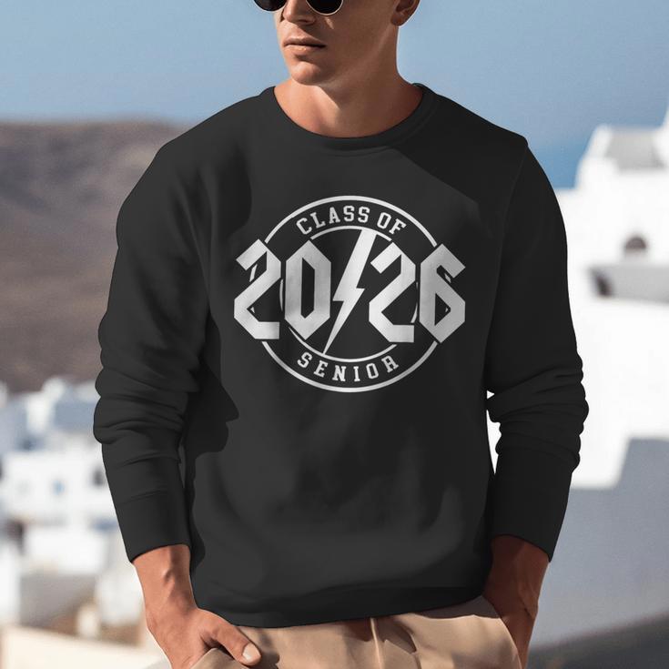 Class Of 2026 Twenty 26 Classic Rock Graduation Senior 2026 Unisex Sweatshirt