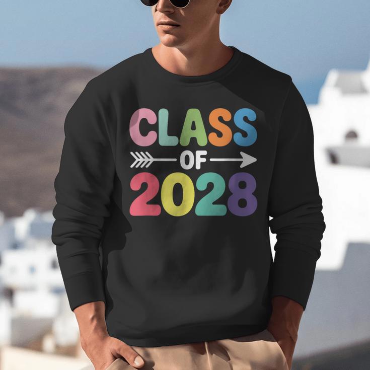 Class Of 2028 Colorful Graduation Unisex Sweatshirt