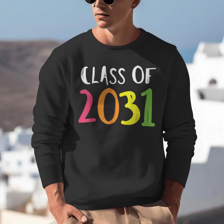 Class Of 2031 Kindergarten Graduation Back To School T-Shirt Unisex Sweatshirt