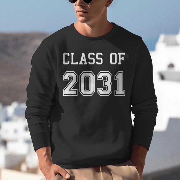Class Of 2031 Shirt Graduation School Future Graduate Unisex Sweatshirt