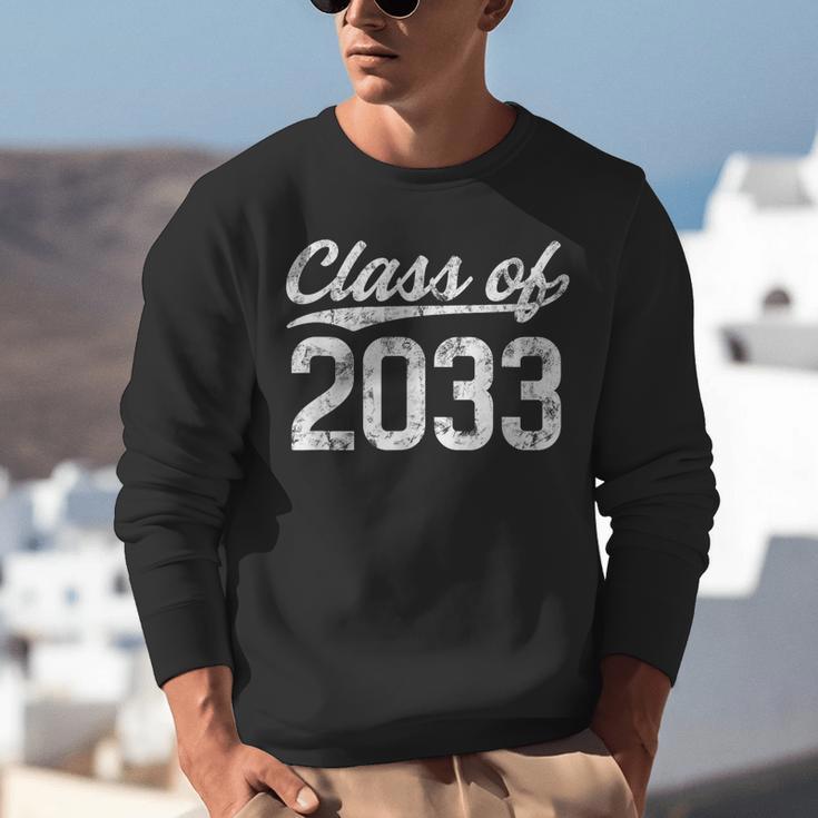 Class Of 2033 Grow With Me Graduation Unisex Sweatshirt