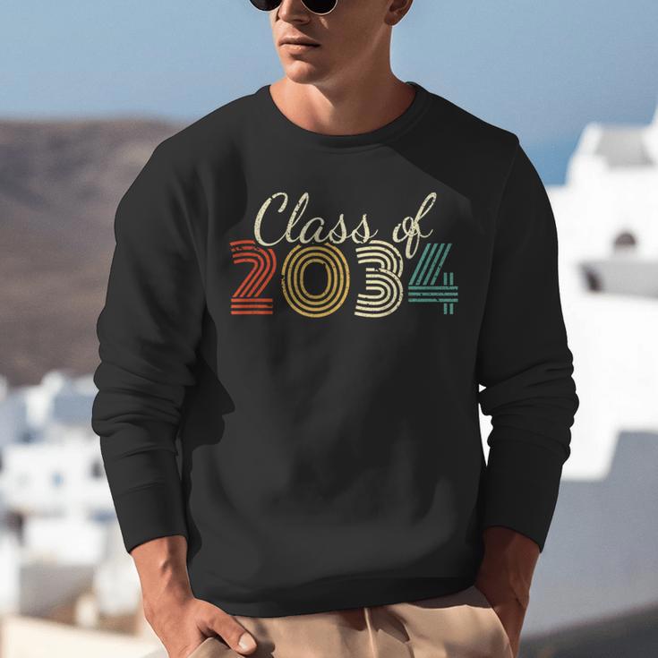 Class Of 2034 Senior Graduate 2034 Graduation Unisex Sweatshirt