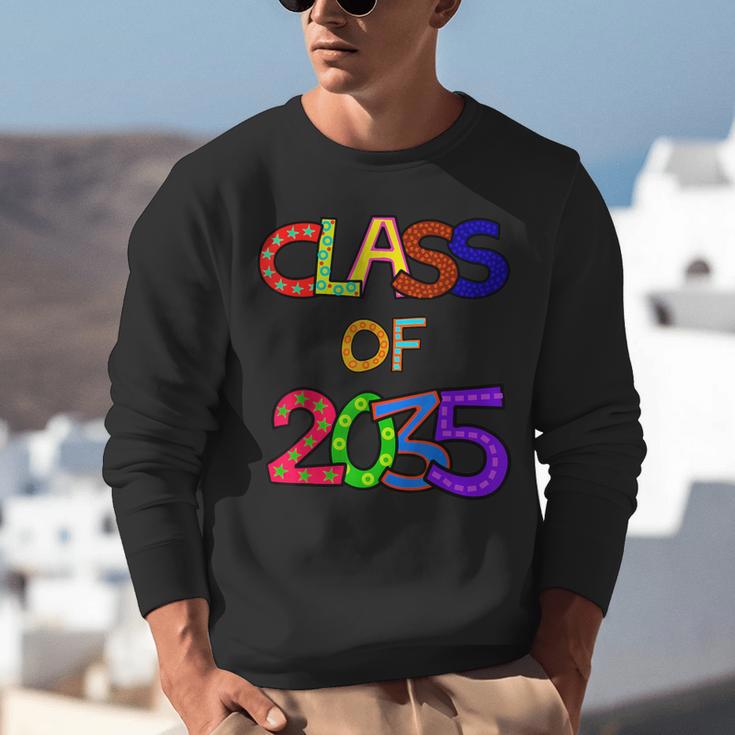 Class Of 2035 Grow With Me Kindergarten Graduation Unisex Sweatshirt